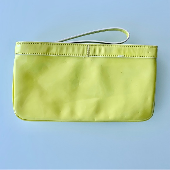 Kate Spade Neon Patent Wristlet Purse Bag Wallet - Picture 2 of 2